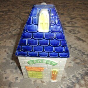 Ceramic Bakery Building Bank